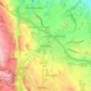 Mapa topográfico Northop, altitud, relieve