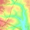 Mapa topográfico Колодези, altitud, relieve