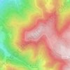 Mapa topográfico Omerskopf, altitud, relieve