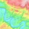 Mapa topográfico Mainboeuf, altitud, relieve