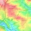 Mapa topográfico Beggarington, altitud, relieve