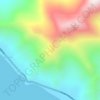 Mapa topográfico Dinagsaan Peak, altitud, relieve
