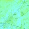 Mapa topográfico Aperfeld, altitud, relieve