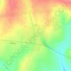 Mapa topográfico Ветрино, altitud, relieve