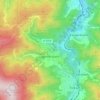Mapa topográfico Bermersbach, altitud, relieve