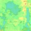 Mapa topográfico Karolin, altitud, relieve