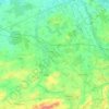 Mapa topográfico Landkreis Peine, altitud, relieve