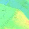 Mapa topográfico Marora, altitud, relieve