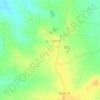 Mapa topográfico Ashta, altitud, relieve