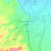 Mapa topográfico Imzouren, altitud, relieve