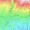 Mapa topográfico Imaculado Coração de Maria, altitud, relieve