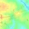 Mapa topográfico Андреевское, altitud, relieve
