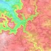 Mapa topográfico 73312, altitud, relieve