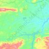 Mapa topográfico Itatuba, altitud, relieve