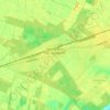 Mapa topográfico Strasshof an der Nordbahn, altitud, relieve