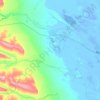 Mapa topográfico Гашунское сельское поселение, altitud, relieve