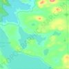 Mapa topográfico T7 R12 WELS, altitud, relieve