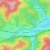 Mapa topográfico Karriegelsiedlung, altitud, relieve