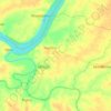Mapa topográfico Machha, altitud, relieve