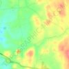 Mapa topográfico Keylong, altitud, relieve