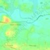Mapa topográfico Great Eccleston, altitud, relieve
