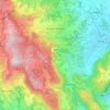 Mapa topográfico Monte di Malo, altitud, relieve