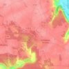 Mapa topográfico 27750, altitud, relieve