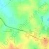 Mapa topográfico Neraluru, altitud, relieve