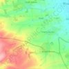 Mapa topográfico Cherry Burton, altitud, relieve