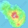 Mapa topográfico Isola di Pantelleria, altitud, relieve