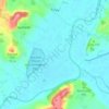 Mapa topográfico Hasfield, altitud, relieve