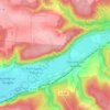 Mapa topográfico 27360, altitud, relieve