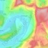 Mapa topográfico Cheveuges, altitud, relieve