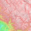 Mapa topográfico Lahaul and Spiti District, altitud, relieve