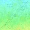 Mapa topográfico Sector 90, altitud, relieve