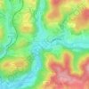 Mapa topográfico 51645, altitud, relieve