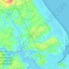 Mapa topográfico 50480, altitud, relieve