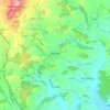 Mapa topográfico Atzbach, altitud, relieve