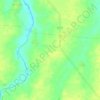 Mapa topográfico Umai, altitud, relieve