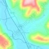 Mapa topográfico Port Allegany, altitud, relieve