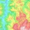 Mapa topográfico IT4040003 - SIC-ZPS - Sassi di Roccamalatina e di Sant’Andrea, altitud, relieve