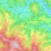 Mapa topográfico Bad Schönau, altitud, relieve