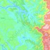Mapa topográfico Chiplun Taluka, altitud, relieve