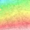 Mapa topográfico Arrondissement d'Annakhil مقاطعة النخيل, altitud, relieve