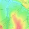 Mapa topográfico Пычанки, altitud, relieve