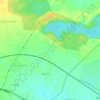 Mapa topográfico Naina, altitud, relieve