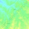Mapa topográfico Pilões, altitud, relieve
