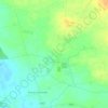 Mapa topográfico Suncroft, altitud, relieve
