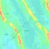 Mapa topográfico Rangamati, altitud, relieve