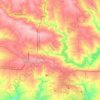 Mapa topográfico Киселевское сельское поселение, altitud, relieve